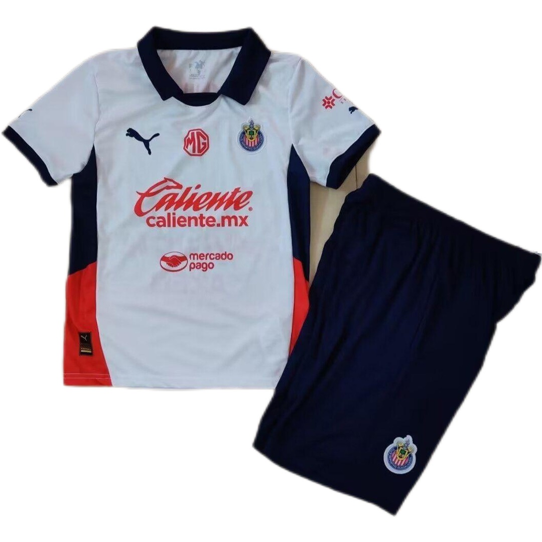 Kids Chivas Away Shirt Kit 2024/25