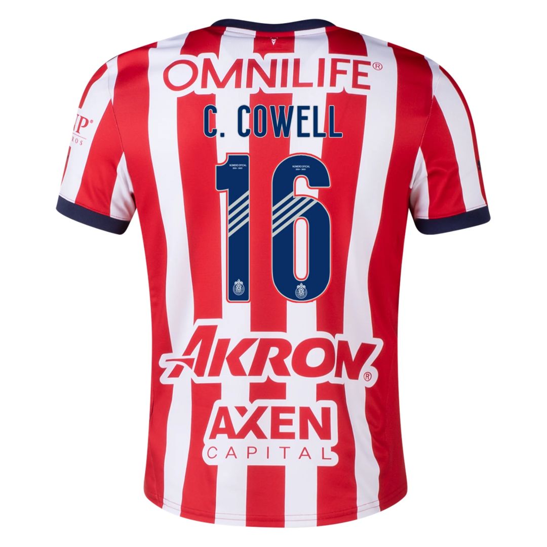 [Super Replica] C. COWELL #16 Chivas Home Shirt 2024/25