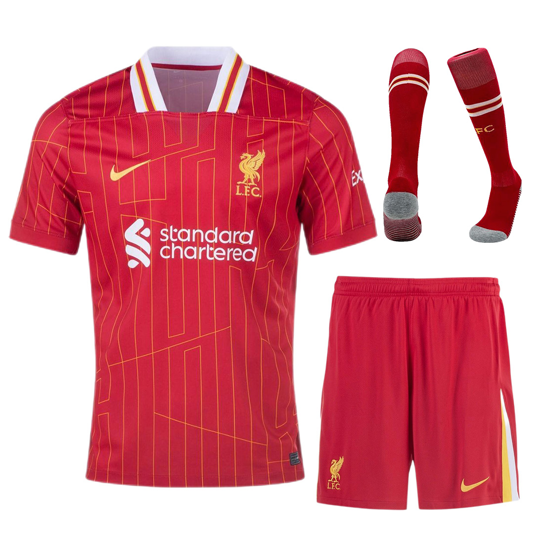 [Super Replica] Liverpool Home Full Shirt Kit 2024/25