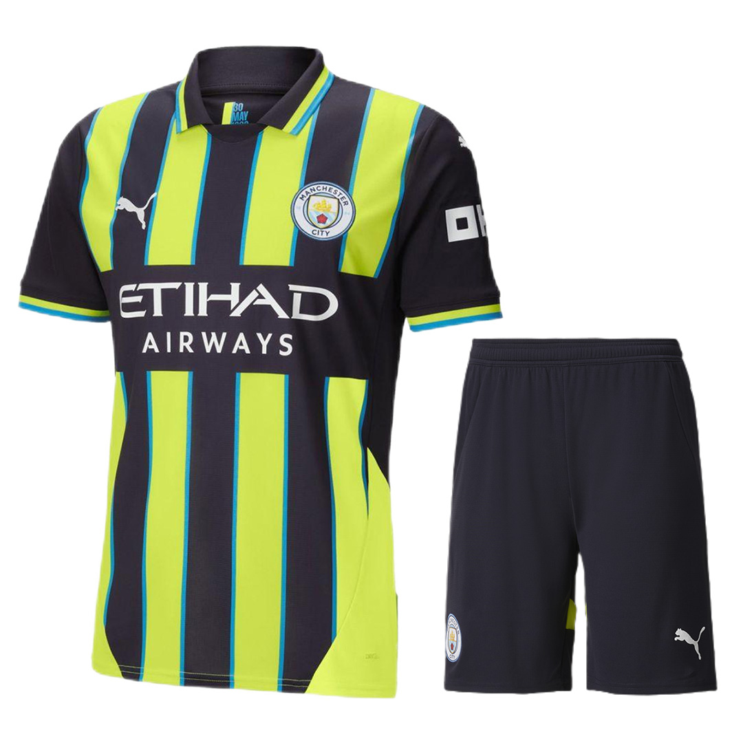 Manchester City Away Shirt Kit 2024/25
