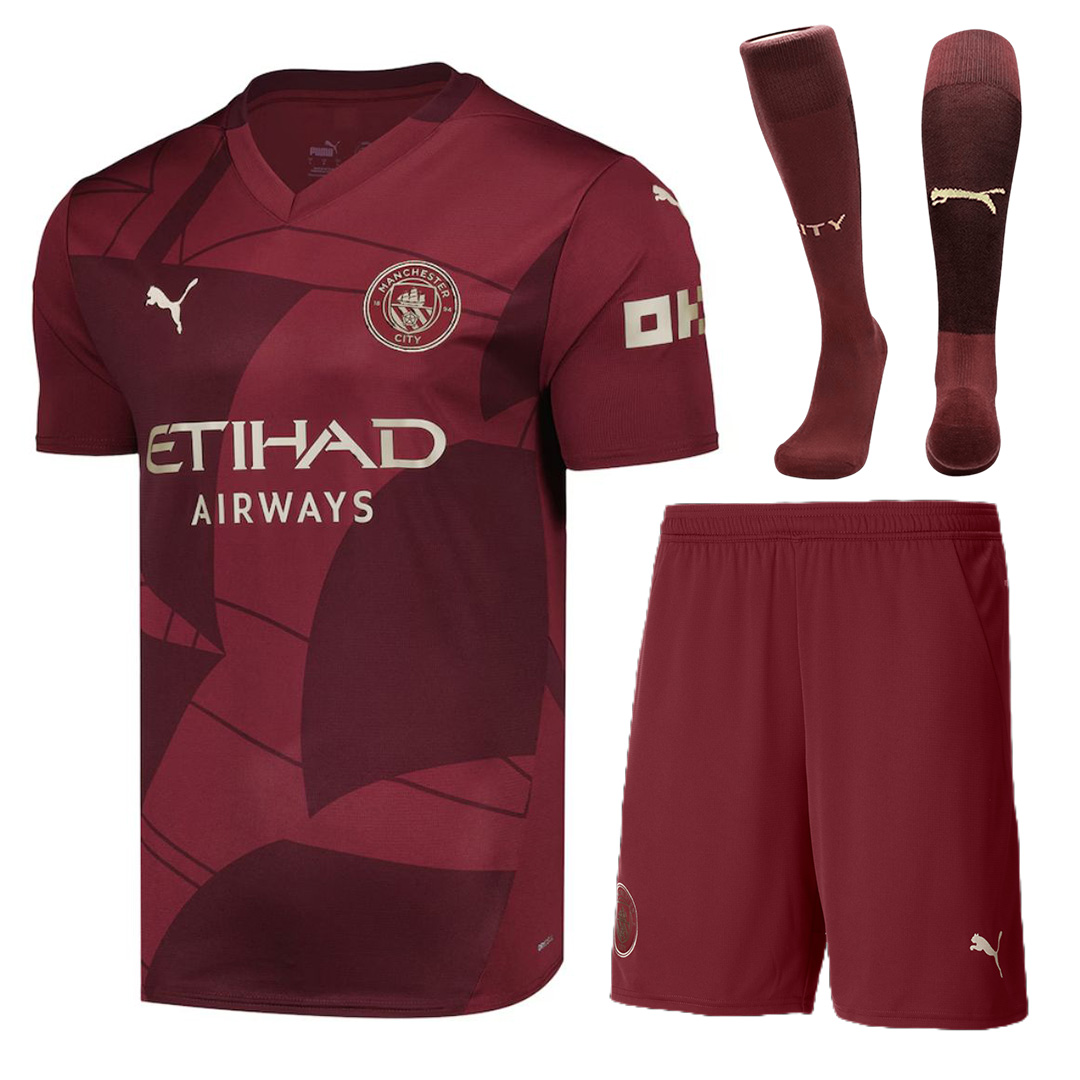 Manchester City Third Full Shirt Kit 2024/25