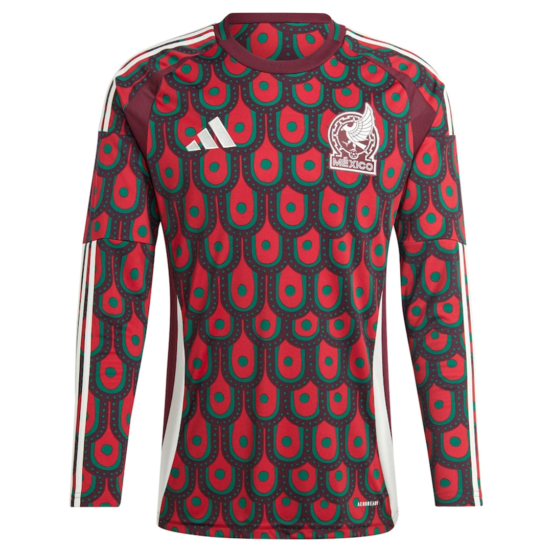 Mexico Home Long Sleeve Shirt Copa America 2024