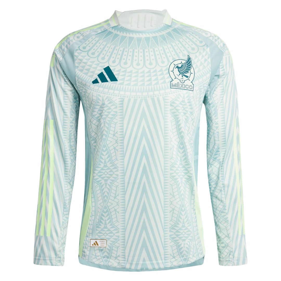 Mexico Away Long Sleeve Shirt Player Version Copa America 2024