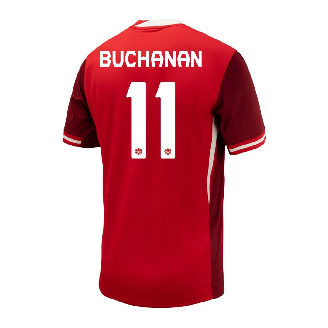 BUCHANAN #11 Canada Home Shirt Copa America 2024