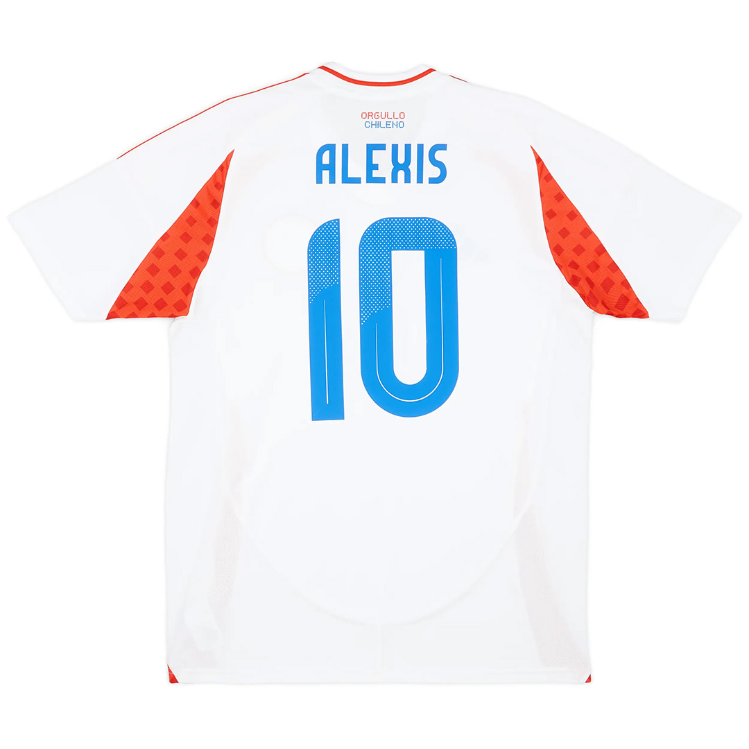Alexis #10 Chile Away Shirt Copa America 2024
