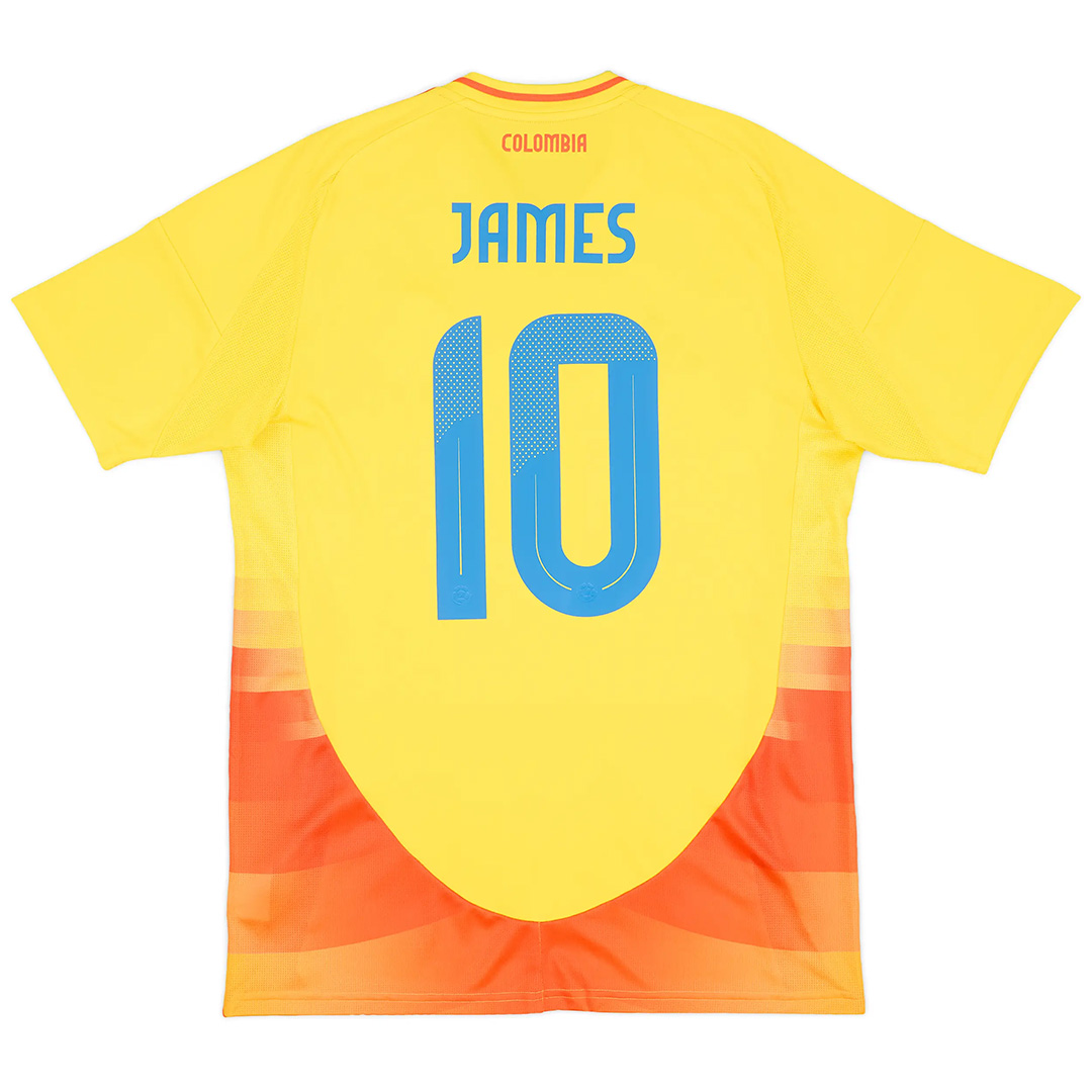 JAMES #10 Colombia Home Shirt Copa America 2024