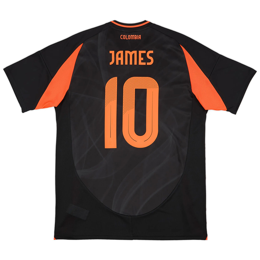 JAMES #10 Colombia Away Shirt Copa America 2024