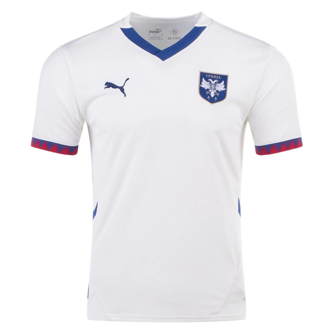 Serbia Away Shirt Euro 2024