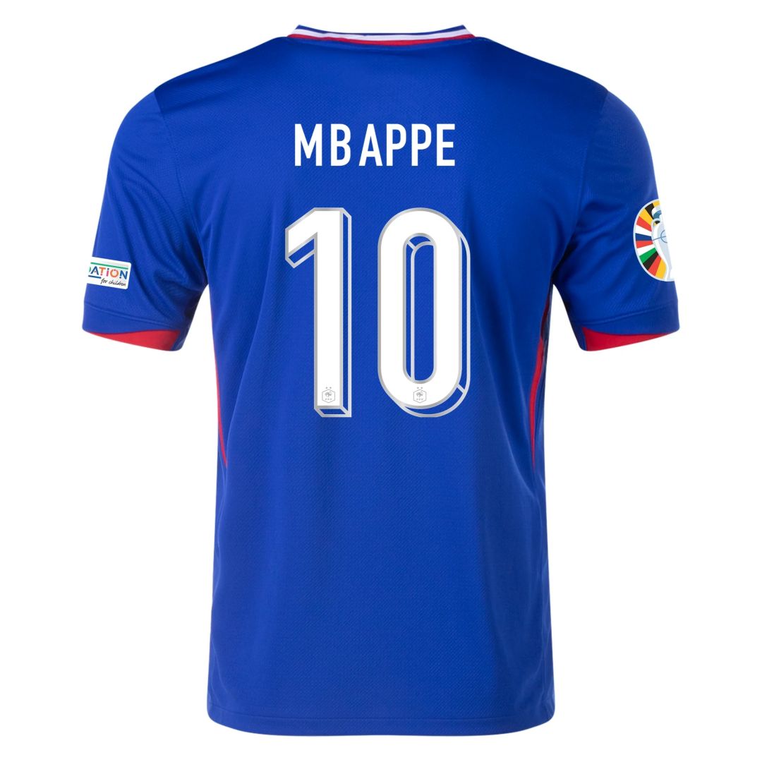 [Super Replica] MBAPPE #10 France Home Shirt Euro 2024