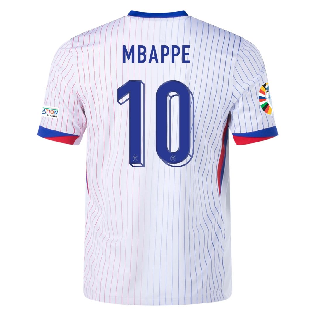 [Super Replica] MBAPPE #10 France Away Shirt Euro 2024