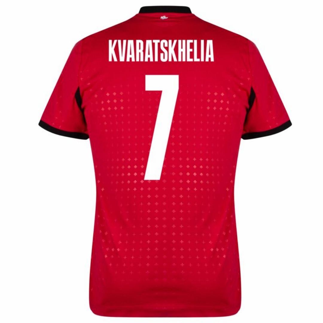 KVARATSKHELIA #7 Georgia Third Shirt Euro 2024