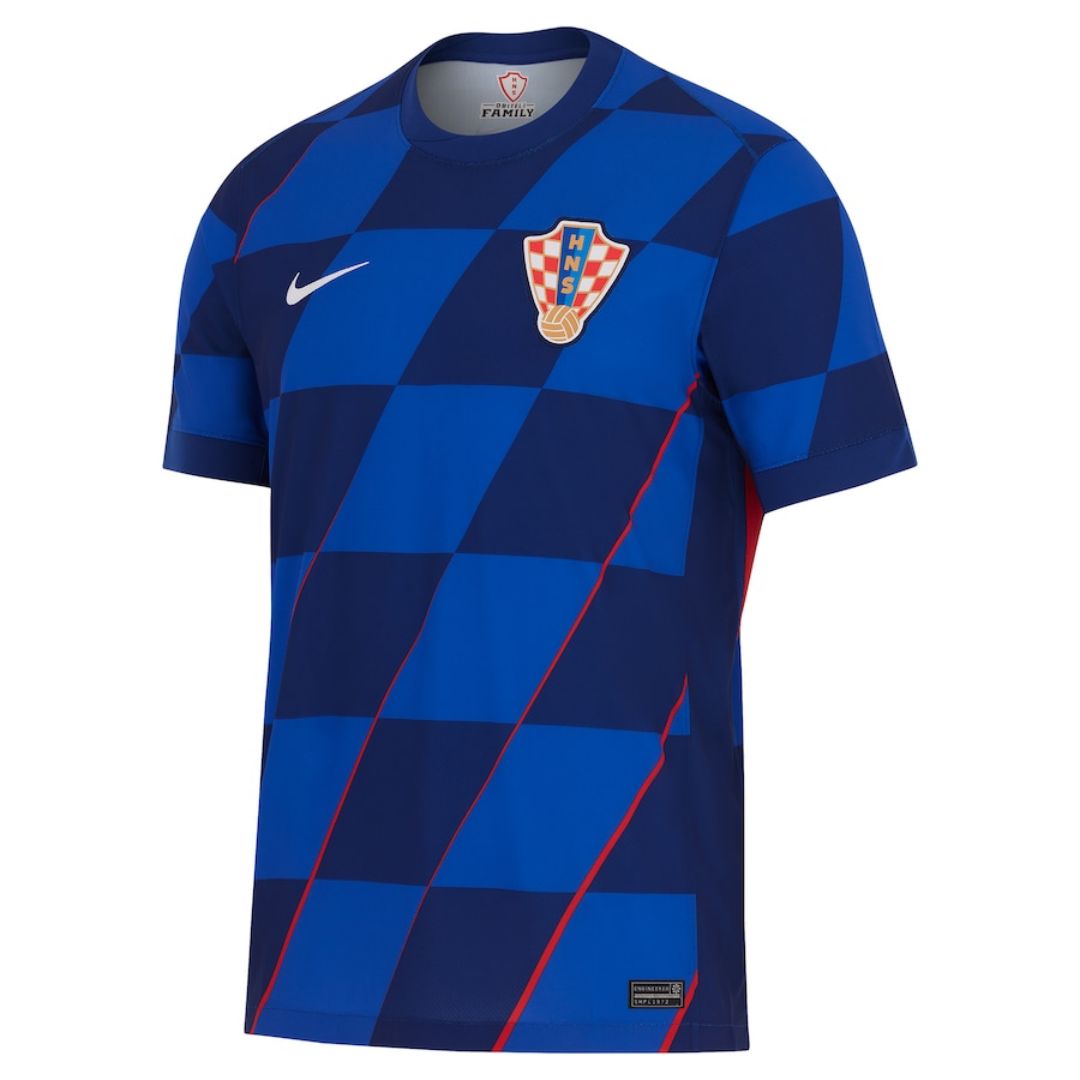 Croatia Away Shirt Euro 2024