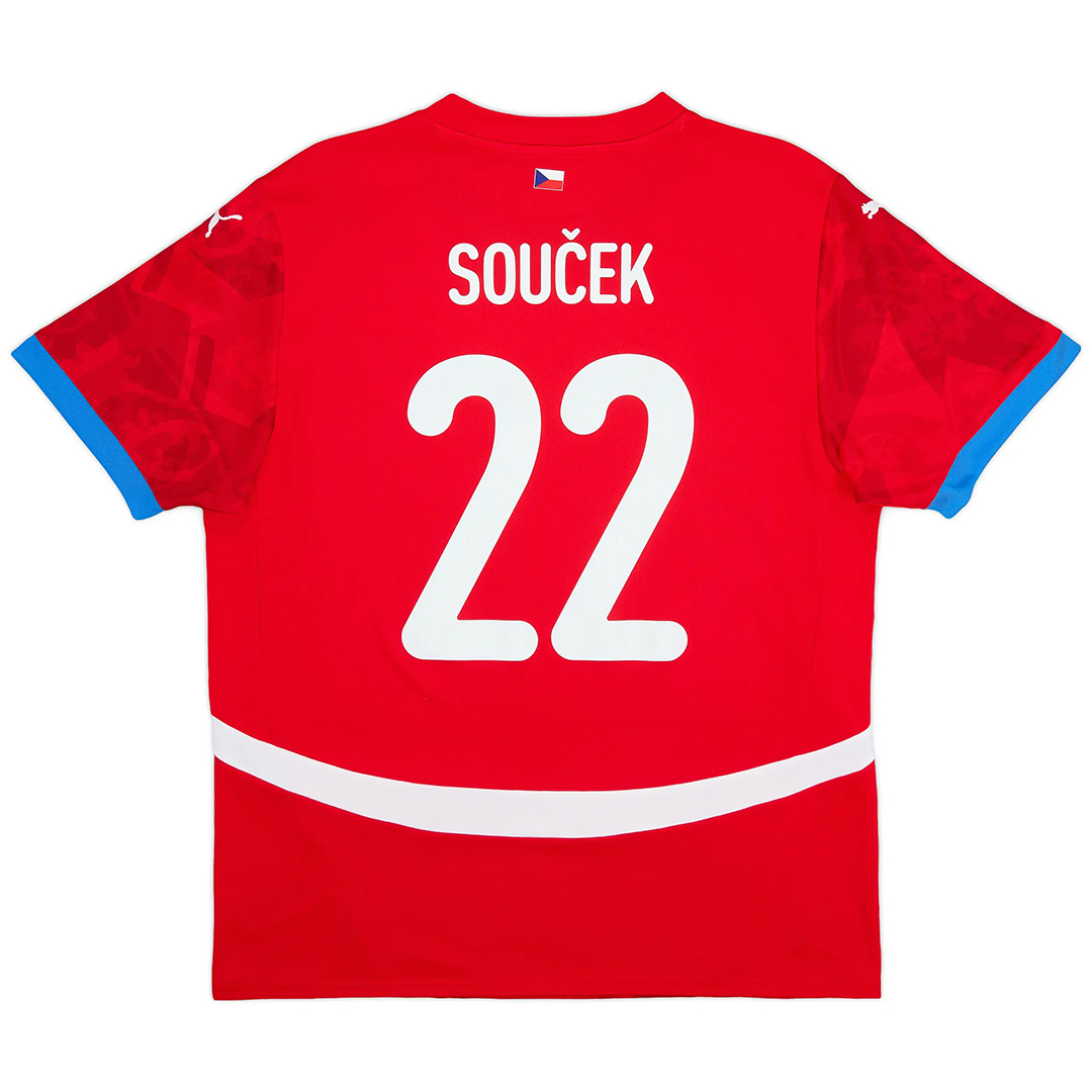 SOU?EK #22 Czech Home Shirt Euro 2024