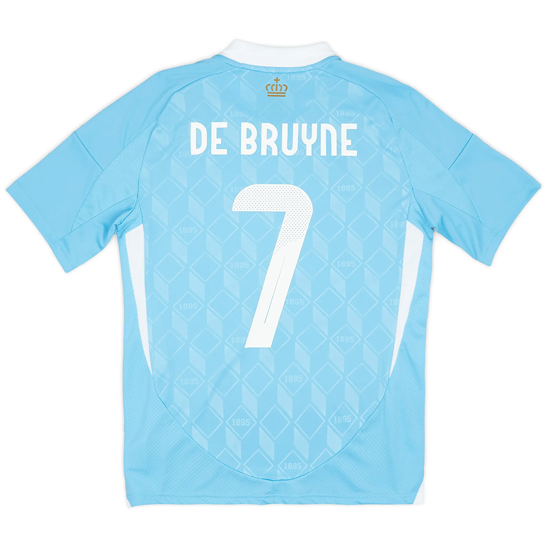 De Bruyne #7 Belgium Away Shirt EURO 2024