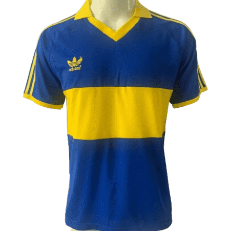 Retro Boca Juniors Home Shirt 1985/86
