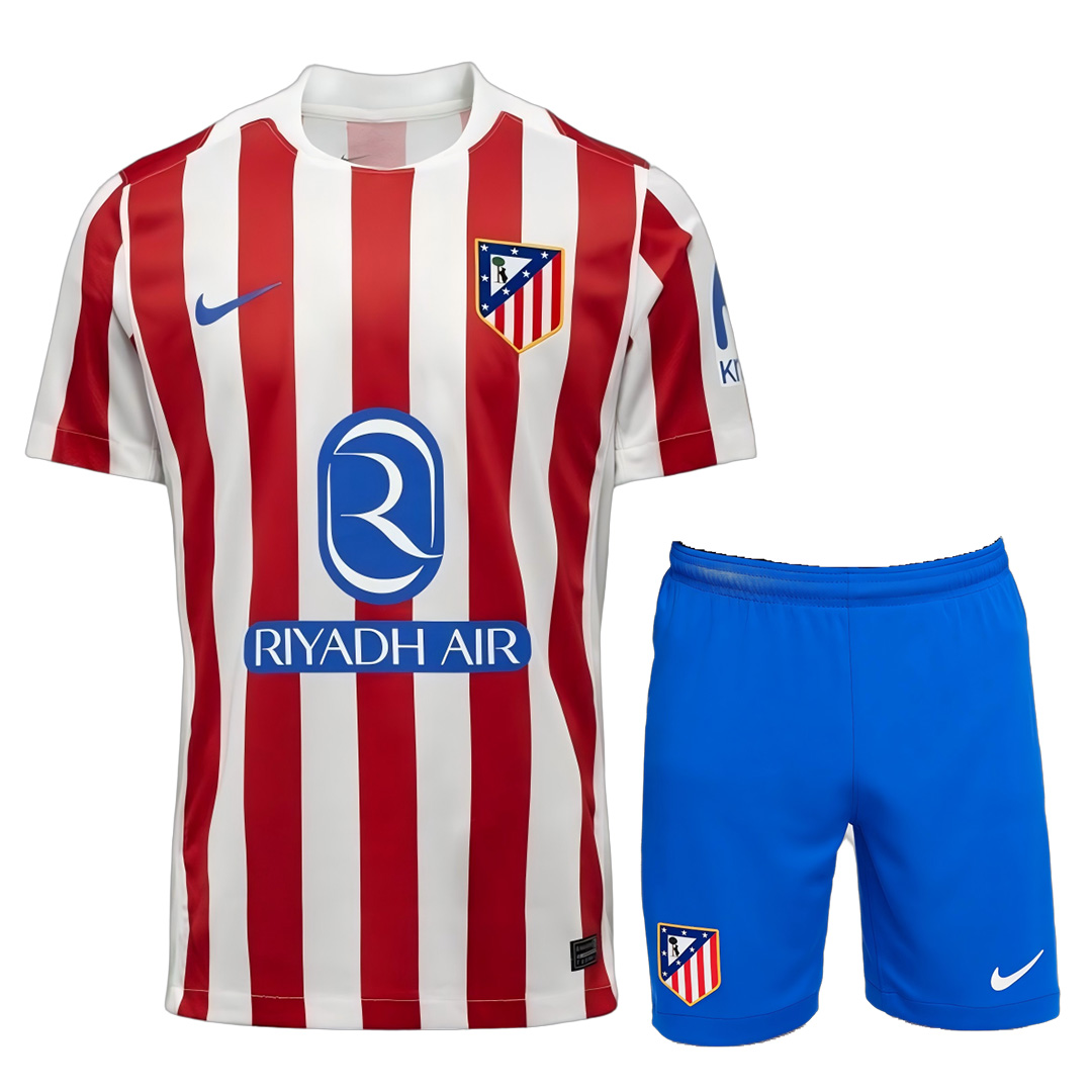 Atletico Madrid Home Shirt Kit 2025/26