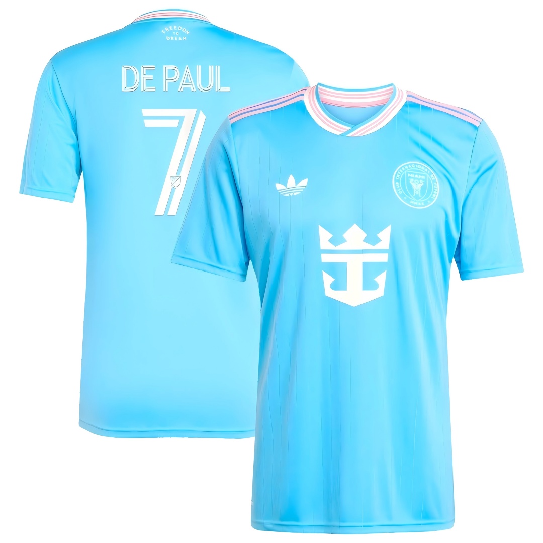 Inter Miami Third Shirt 2025 DE PAUL #7