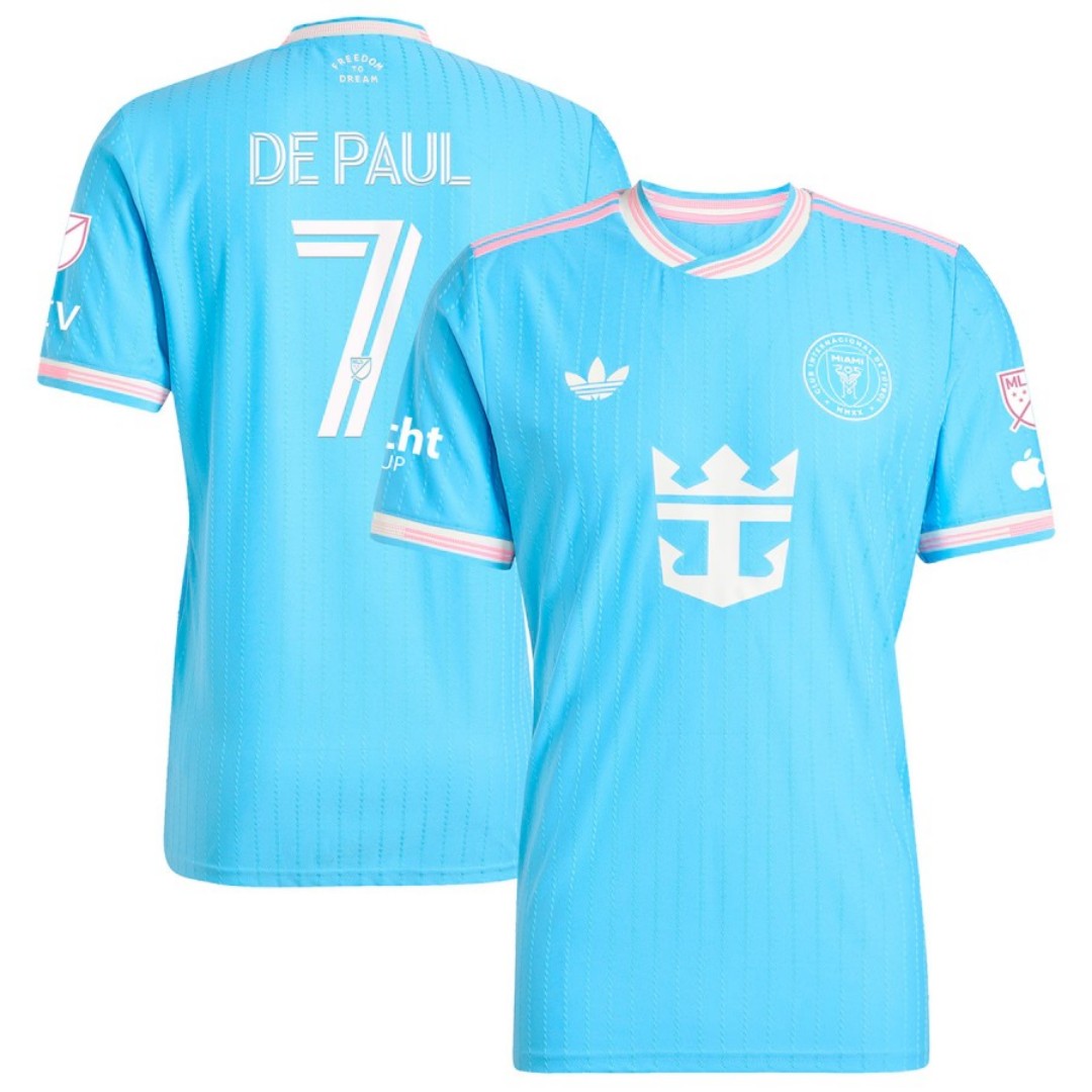 Inter Miami CF Third Match Shirt Player Version 2025 DE PAUL #7