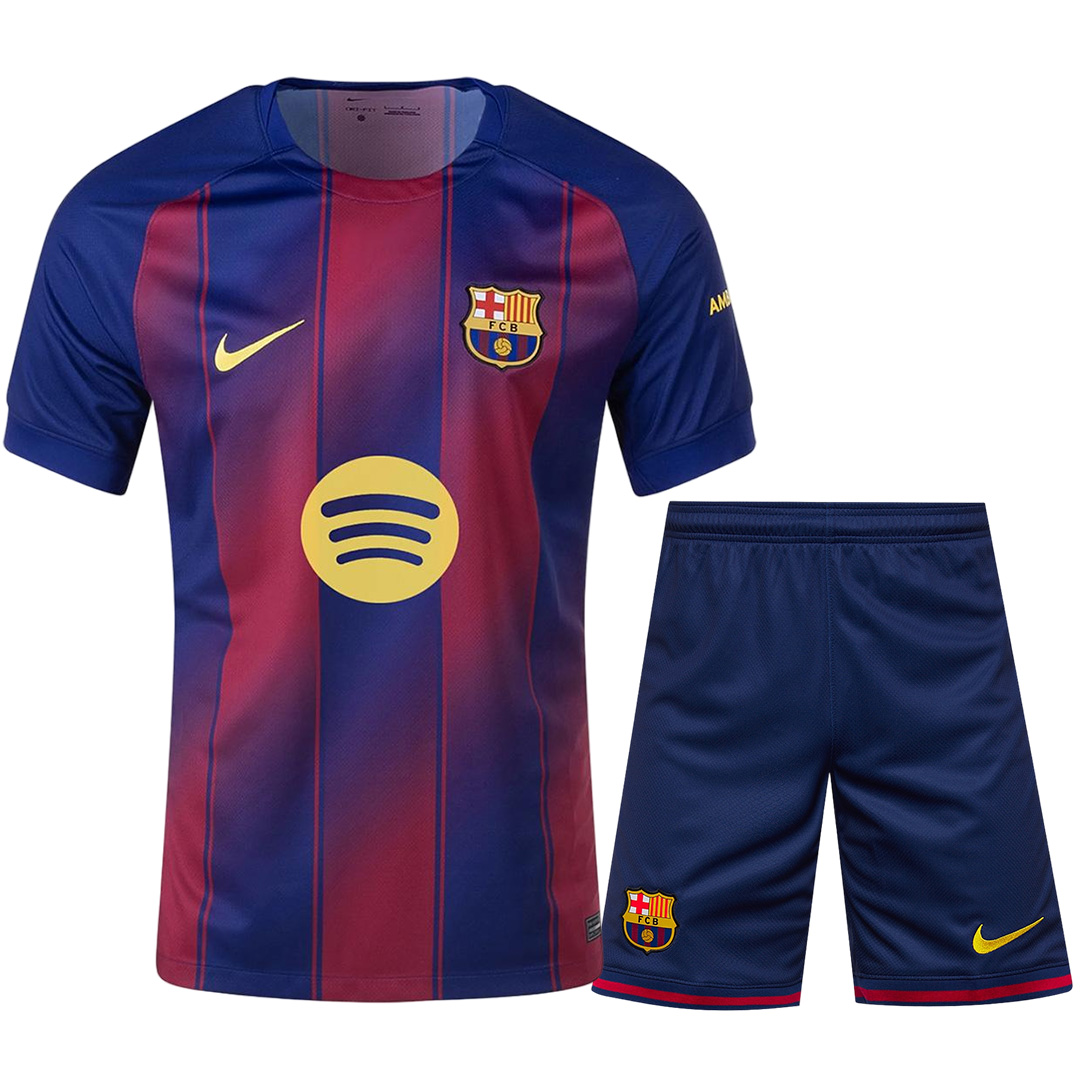 Barcelona Home Shirt Kit 2025/26