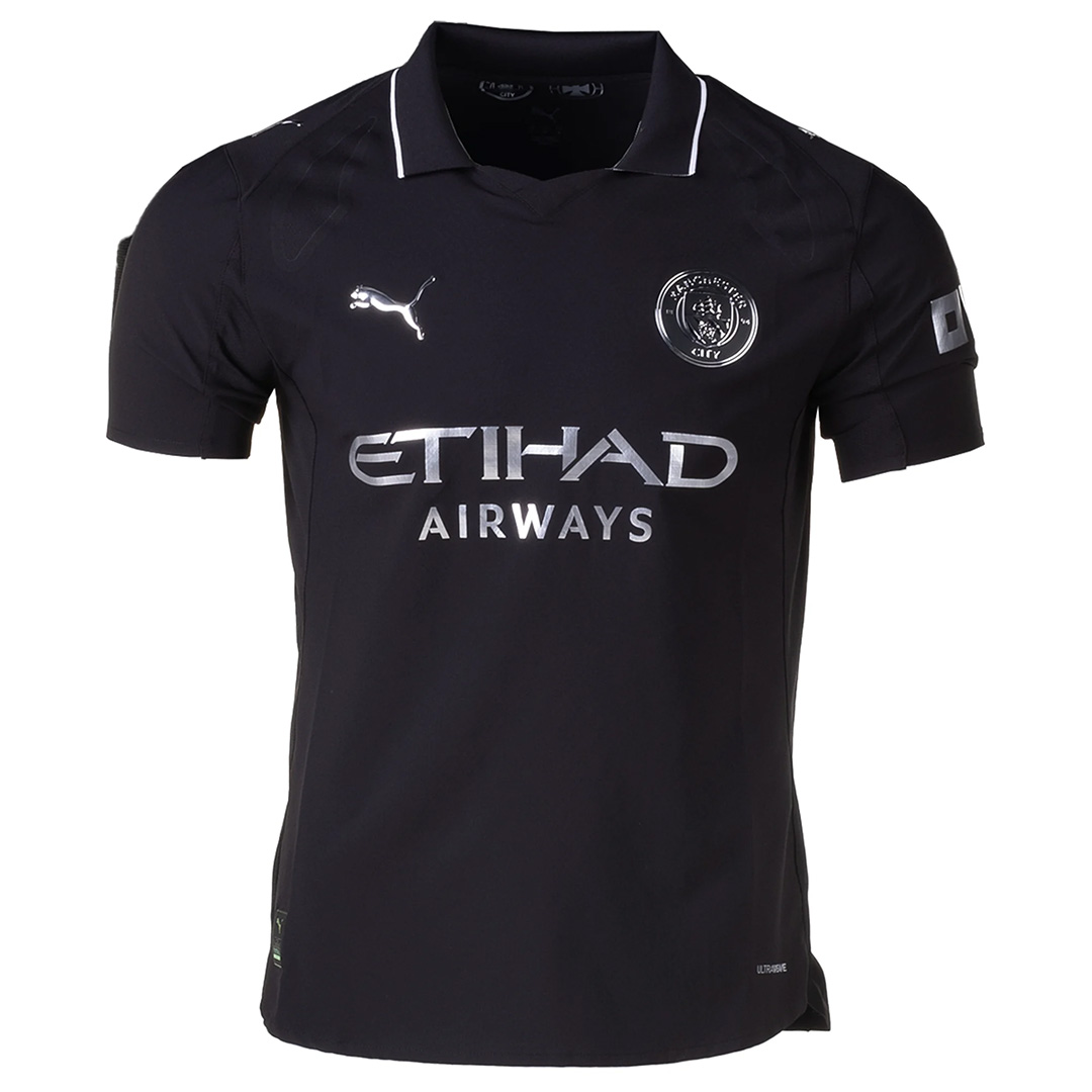 Manchester City Away Match Shirt Player Version 2025/26
