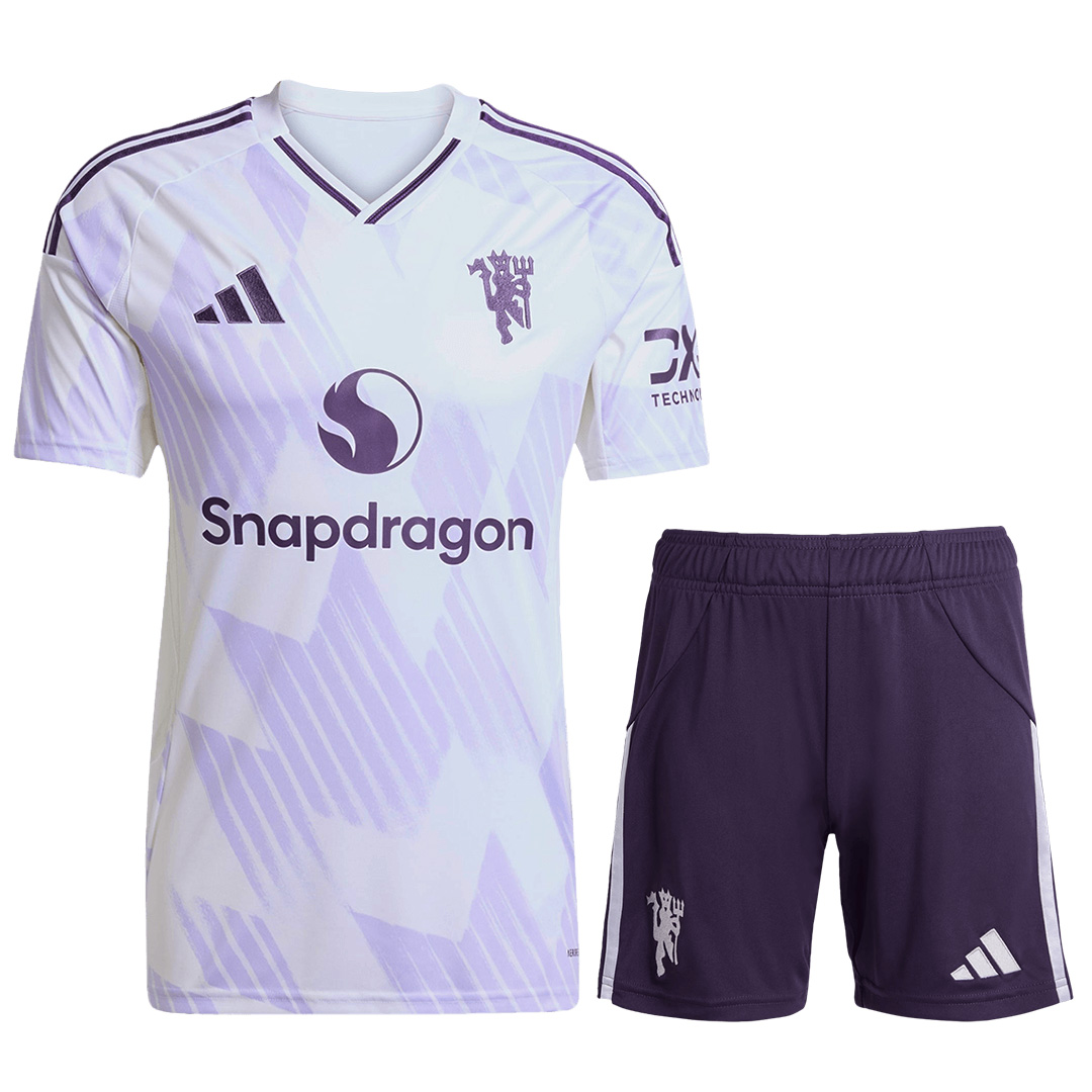 Manchester United Away Shirt Kit 2025/26