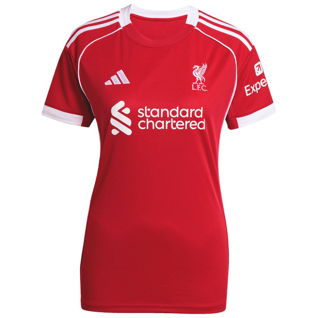 Women's Liverpool Home Shirt 2025/26