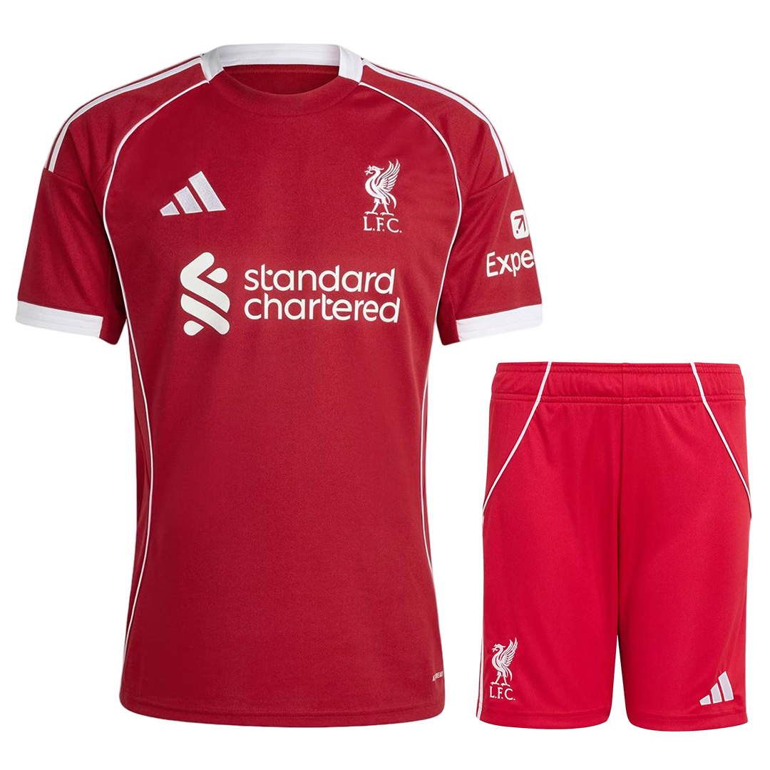 Liverpool Home Shirt Kit 2025/26