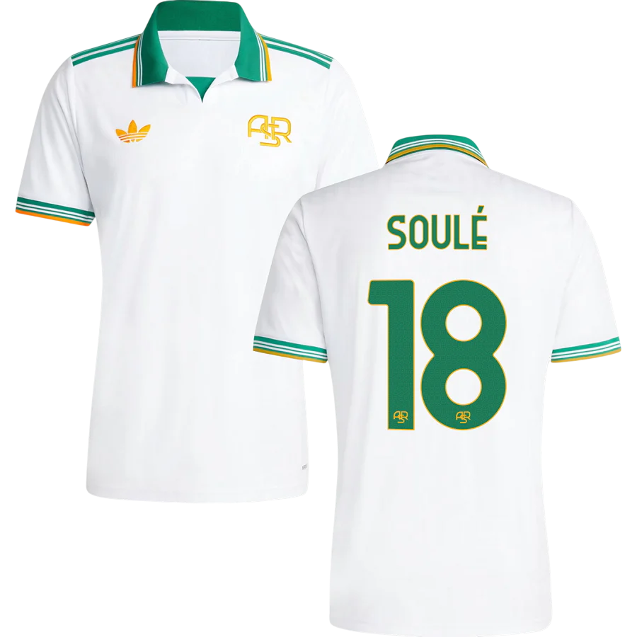 Roma Away Shirt 2025/26 SOULE #18