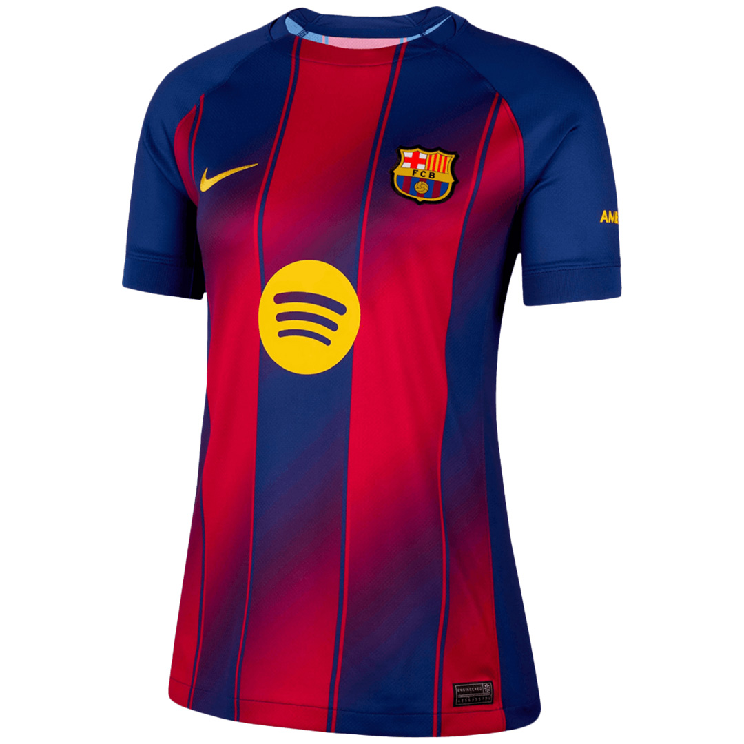 Women's Barcelona Home Shirt 2025/26