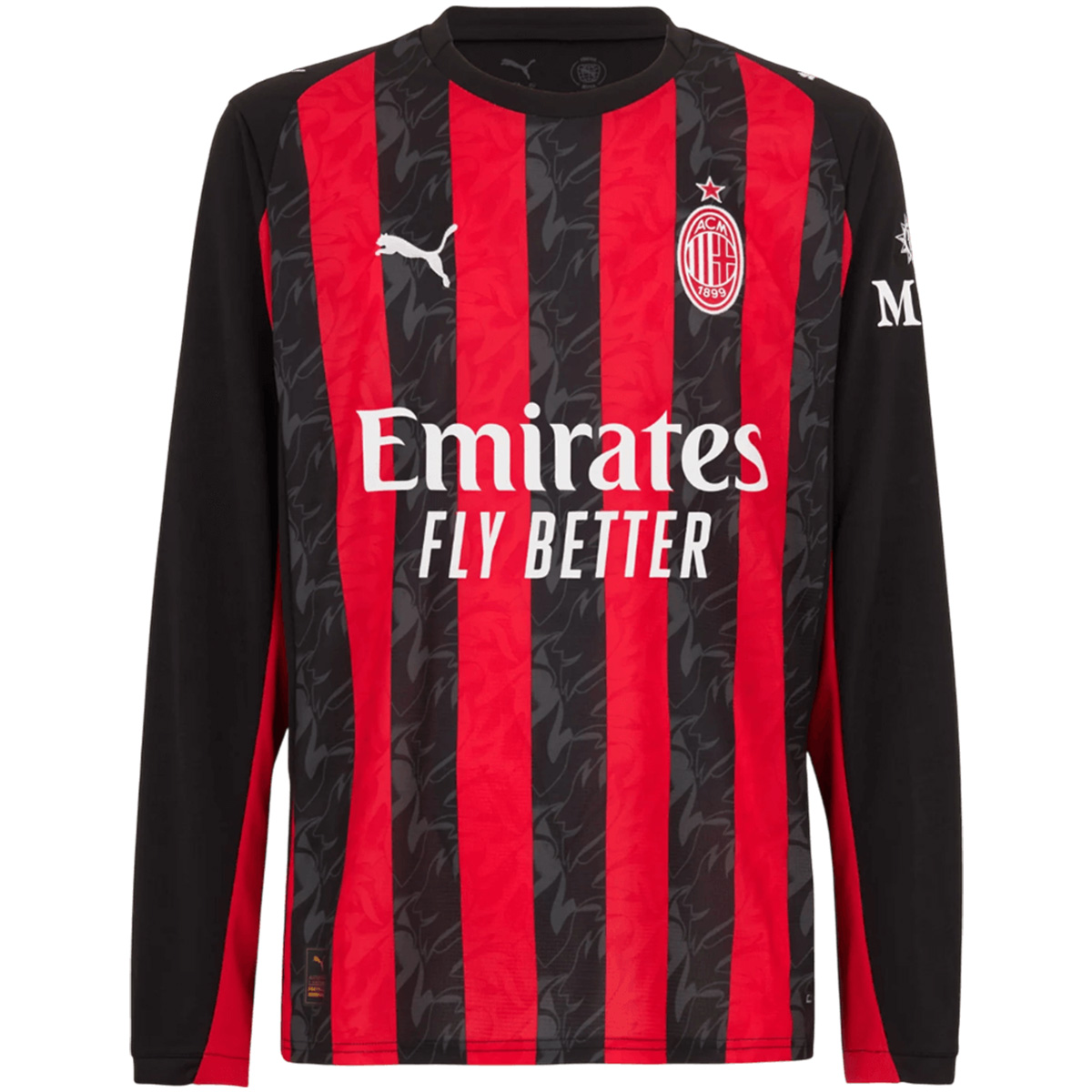 AC Milan Home Shirt Long Sleeve 2025/26