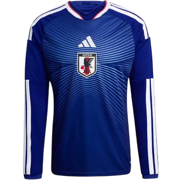 Japan Home Match Shirt Long Sleeve Player Version World Cup 2026