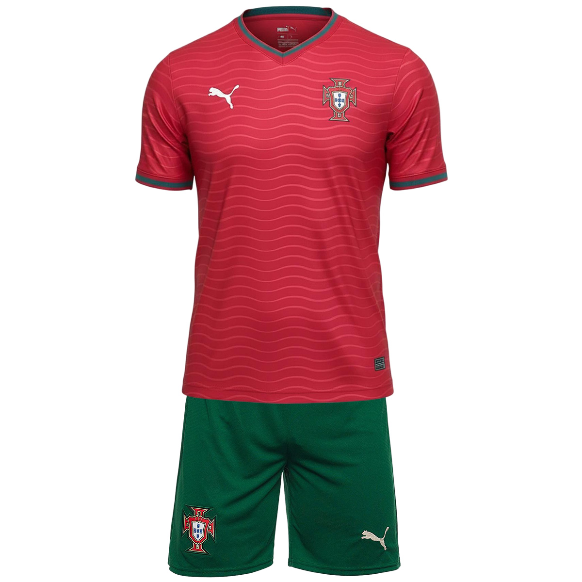 Kids Portugal Home Kit World Cup 2026