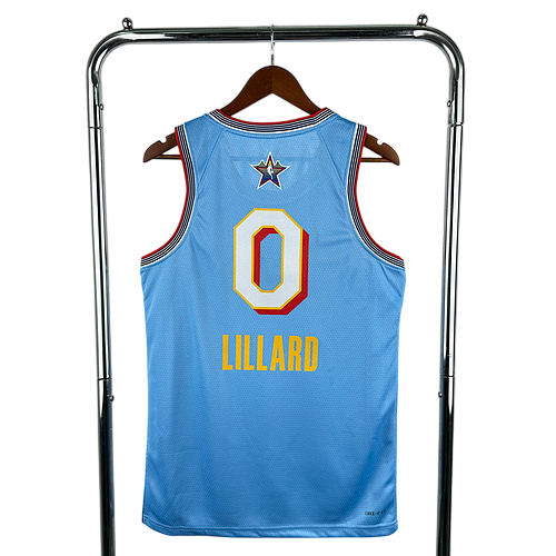 2025 All-Star Light Blue No. 0 Lillard