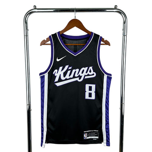 2024 Season Sacramento Kings Away Black No. 8 LaVine