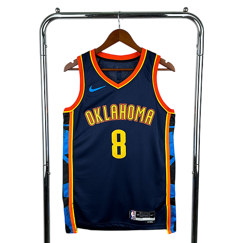 2025 Season Oklahoma City Thunder City Edition No. 8 Williams