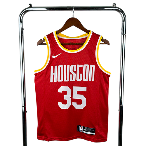 Houston Rockets Retro Red No. 35 Durant