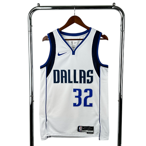Dallas Mavericks White No. 32 Flagg