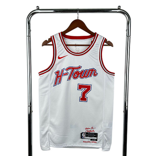 2024 Houston Rockets City Edition No. 7 Durant