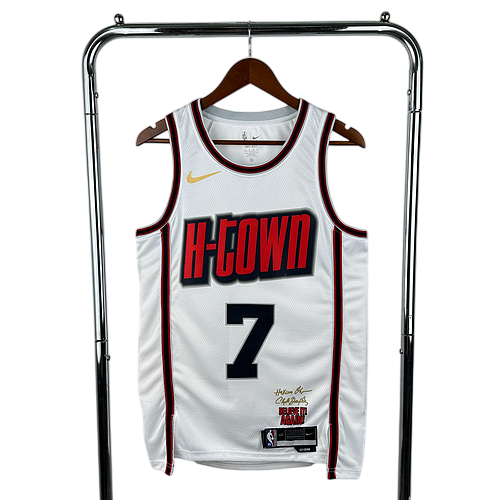 2025 Houston Rockets City Edition No. 7 Durant