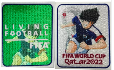 FIFA WORLD CUP QATAR 2022 Cartoon Flocking Patch