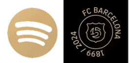 Spotify Without Text Sponsor & 1899/2024 FC BARCELON