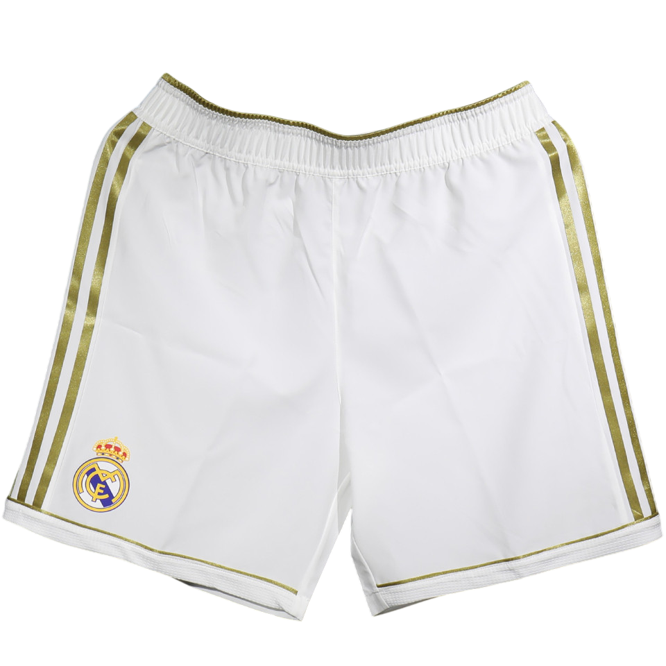 Real Madrid Home White Retro Player Version Shorts 2011/12