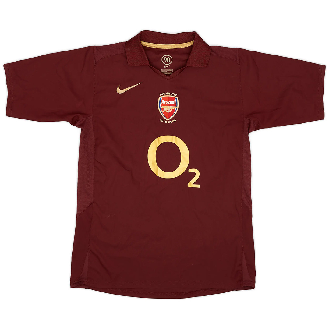 Retro Arsenal Shirt Home 2005/06