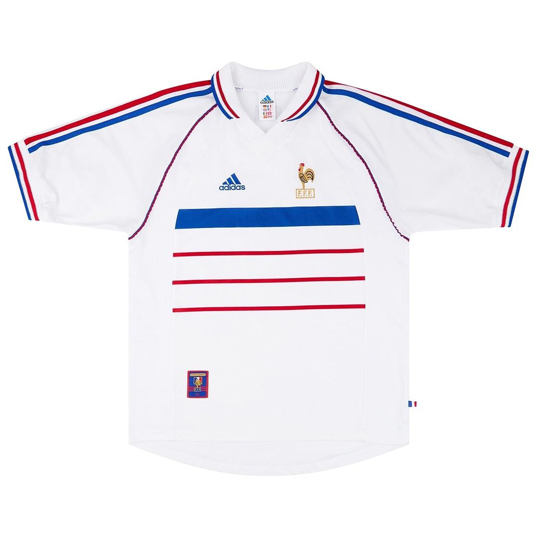 Retro France Shirt Away World Cup 1998