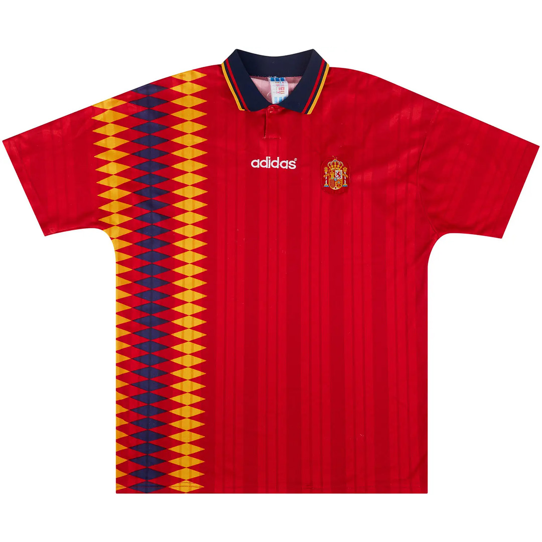 Retro Spain Shirt Home World Cup 1994