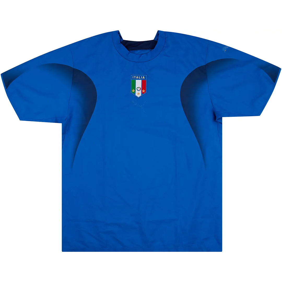 Retro Italy Shirt Home World Cup 2006