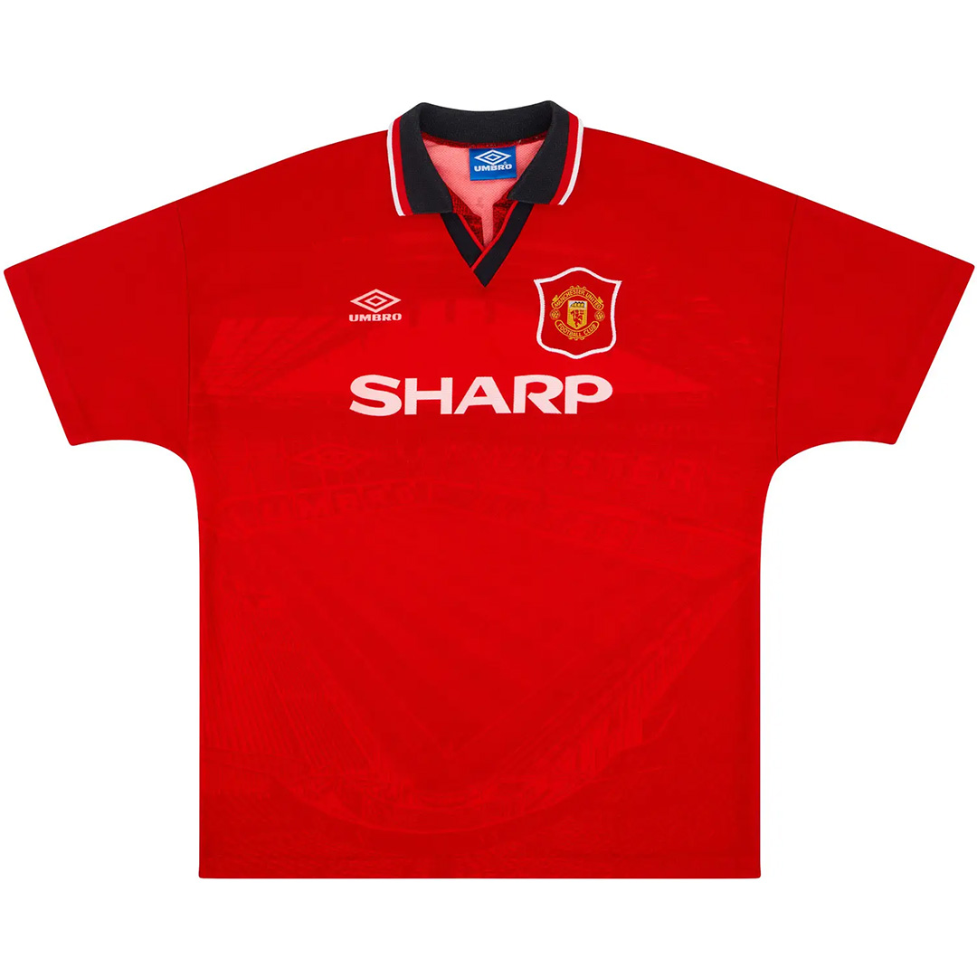 Retro Manchester United Shirt Home 1994/96