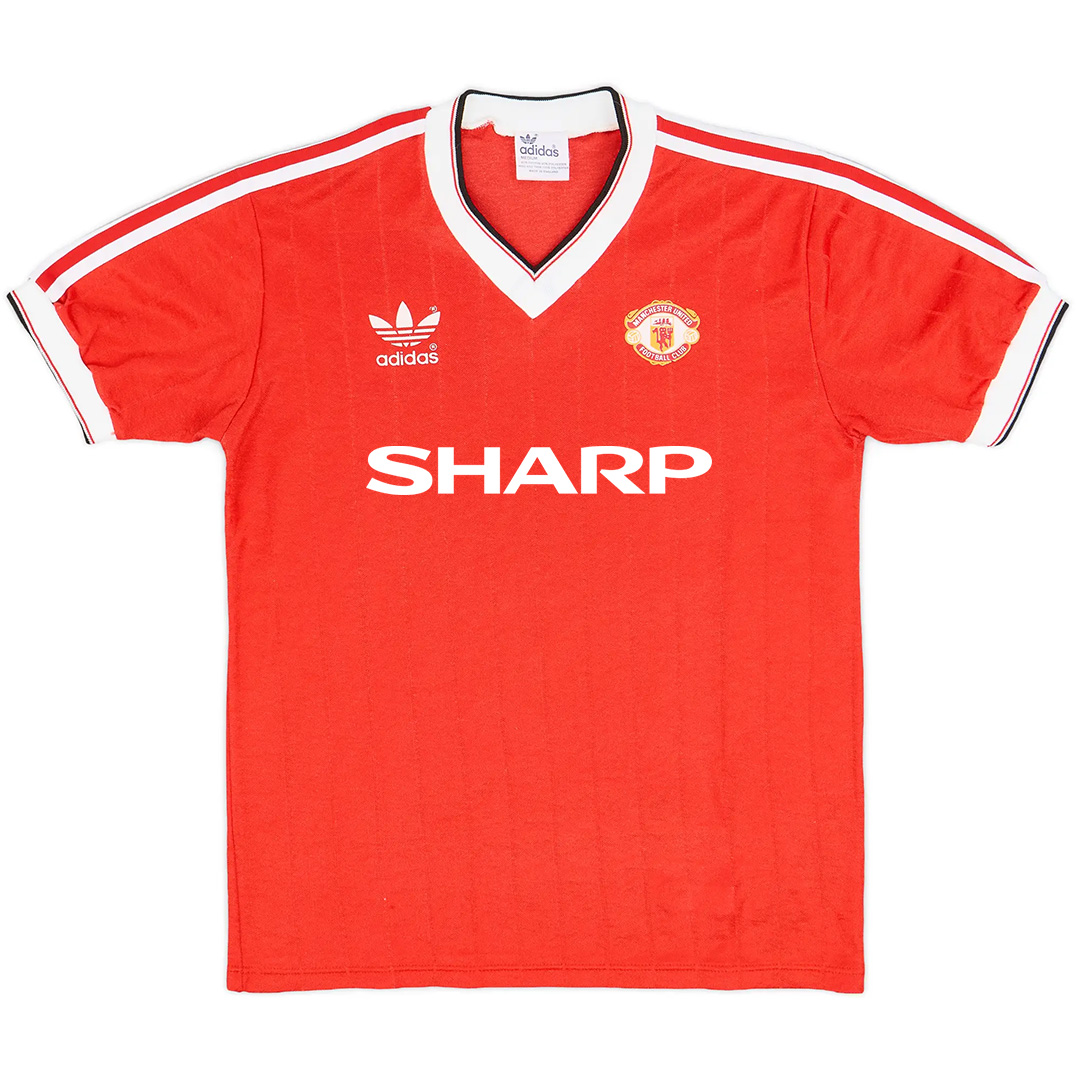 Retro Manchester United Shirt Home 1982/84