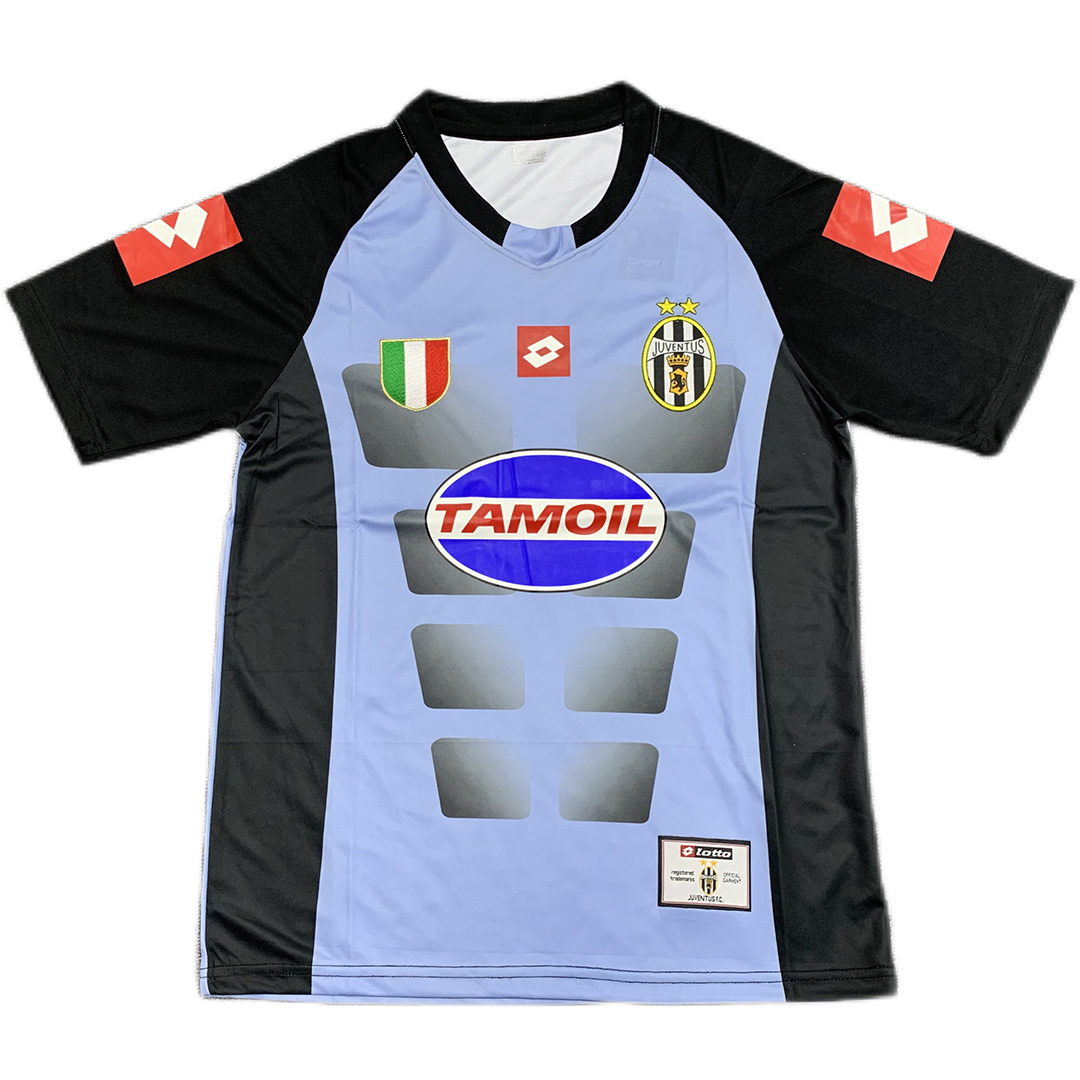 Retro Juventus Shirt Blue Goalkeeper 2002/03