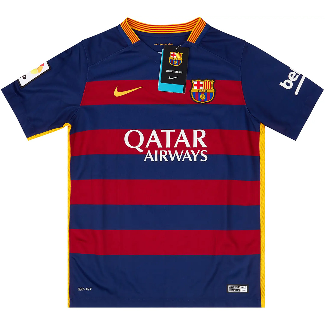 Retro Barcelona Shirt Home 2015/16